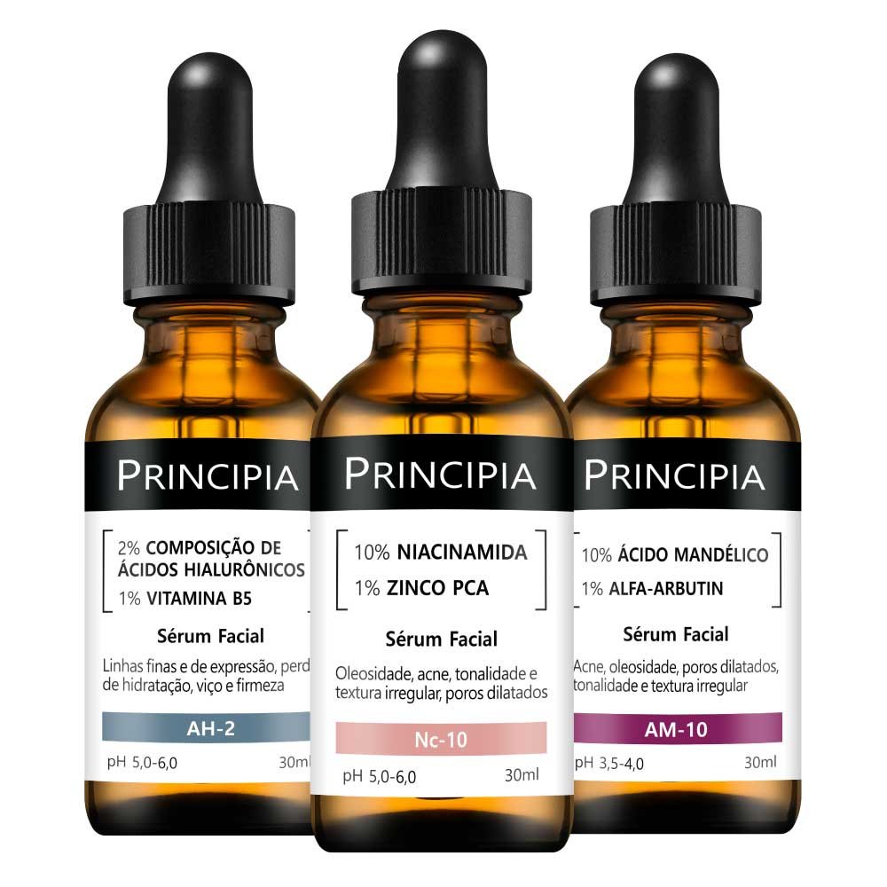 KIT NIACINAMIDA + MANDÉLICO + HIALURÔNICOS
