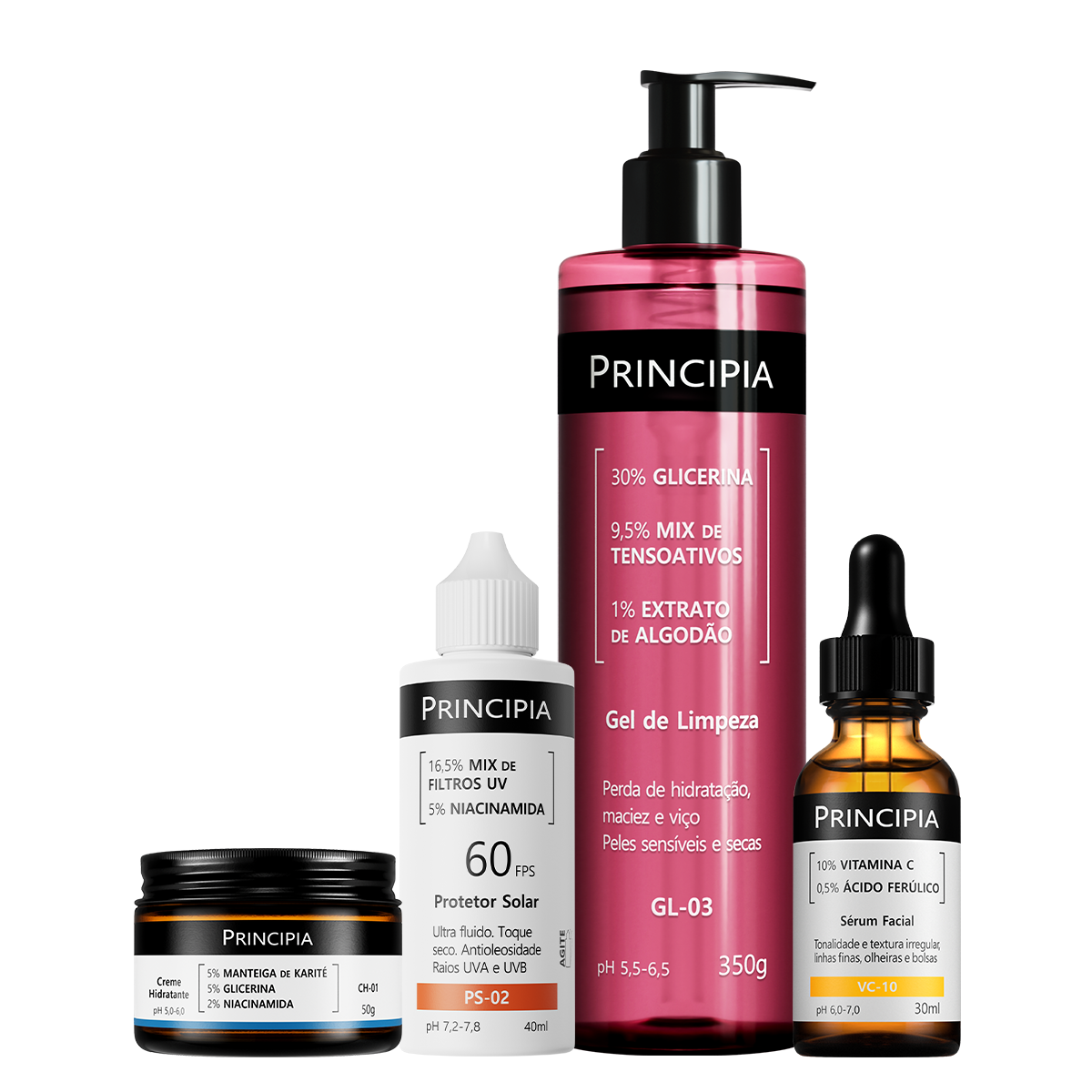 KIT ESSENCIAL GL-03 + CH + VC + PS-02